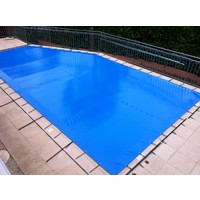 Winter pool cover made-to-measure