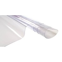 PVC window foil 0,50mm thickness Flame Retardant, cut from roll, width 1,40m