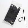 Cable ties 4.6 x 200mm (100pcs) - Black