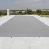 Combinatiezeil PVC gaas 320  met rand PVC 620