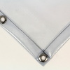 Transparent PVC 550 tarp with squares