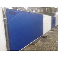 Lightweight fence tarp PE 150 gr/m² - Blue