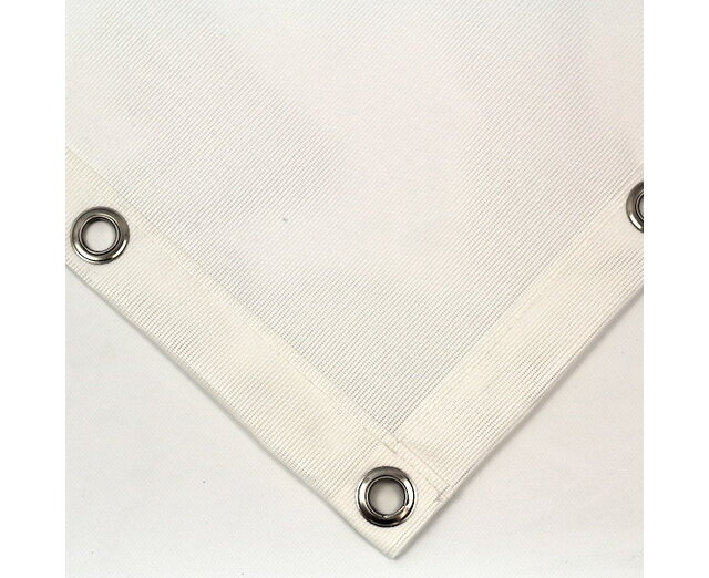 Custom mesh tarp PVC 320 - White