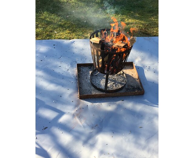 Firepit coaster cloth 160cm x 160cm