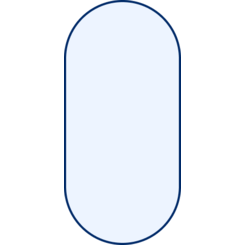Noppenzeil Ovaal