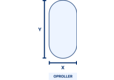 Bubble Cover Oval