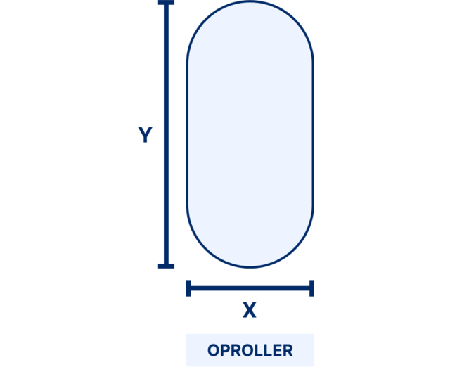 Bubble Cover Oval