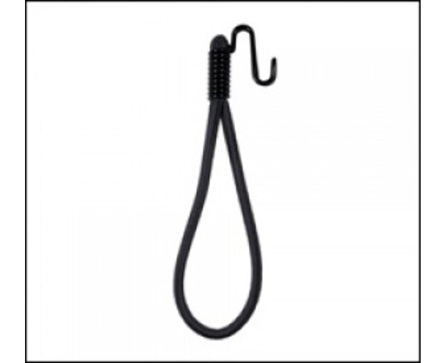Tensioning rubber 8mm with gooseneck length 19cm