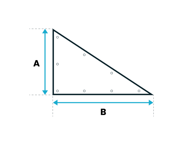 Tarp PVC 650 FR custom - Triangle L