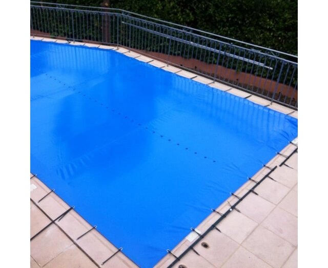 Winterzeil voor zwembad PVC 620 gr/m2 - Ovaal