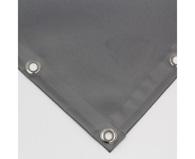 Dekzeil PVC/glasvezel 600 gr/m2 NVO norm M1 - Driehoek R