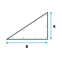 Dekzeil PVC/glasvezel 600 gr/m2 NVO norm M1 - Driehoek R