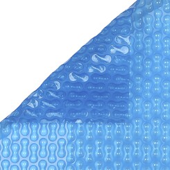 Bubble cover Blue 400 micron - Rectangle straight stairs