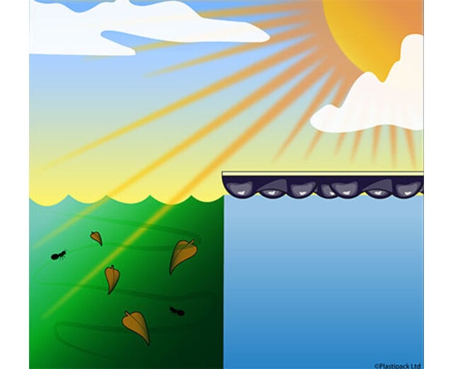 Noppenzeil EnergyGuard ST 500 micron Geobubble - Rechthoek rechte trap