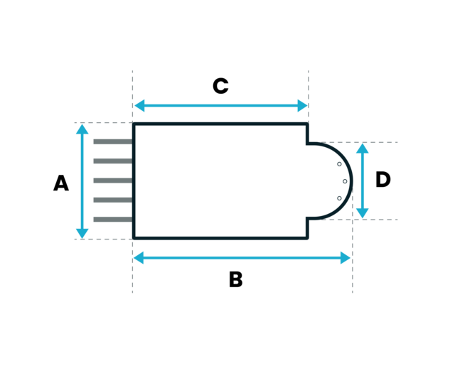 Noppenzeil EnergyGuard ST 500 micron Geobubble - Rechthoek ronde trap