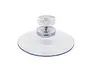 Zuignap 50mm met moer - Transparant