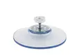 Zuignap 75mm met moer - Transparant