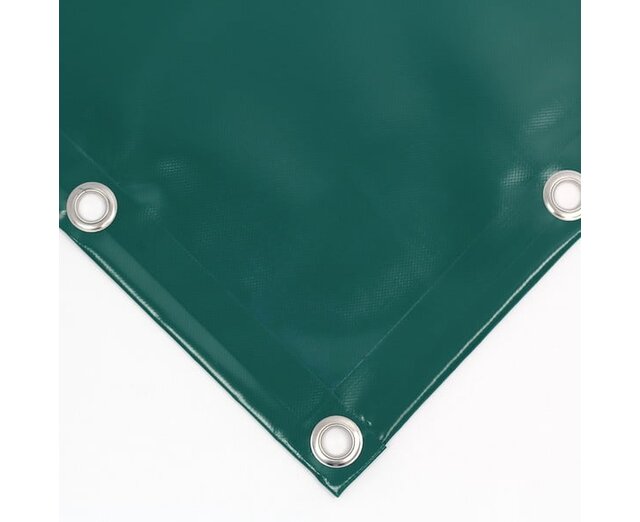 Combinatiezeil PVC gaas 320 met rand PVC 620 - Cirkel