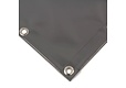 Combinatiezeil PVC gaas 320 met rand PVC 620 - Cirkel