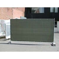 Lightweight fence tarp PE 150 gr/m² - Green