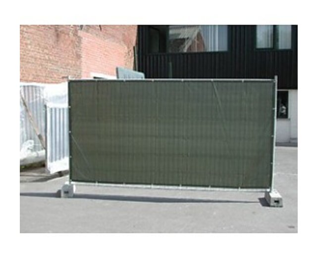 Lichtgewicht Bouwhekzeil PE 150 gr/m² - Groen