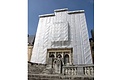 Scaffolding net 90% wind reduction - Flame Retardant 3,07m x 50m - White