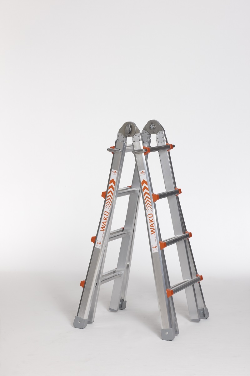 Waku ladder 4x4 multifunctionele Ladder 4x4 kopen? Steigerkopen.nl