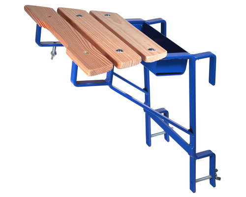 Maxall Ladder muurafhouder blauw (sport 30 mm)