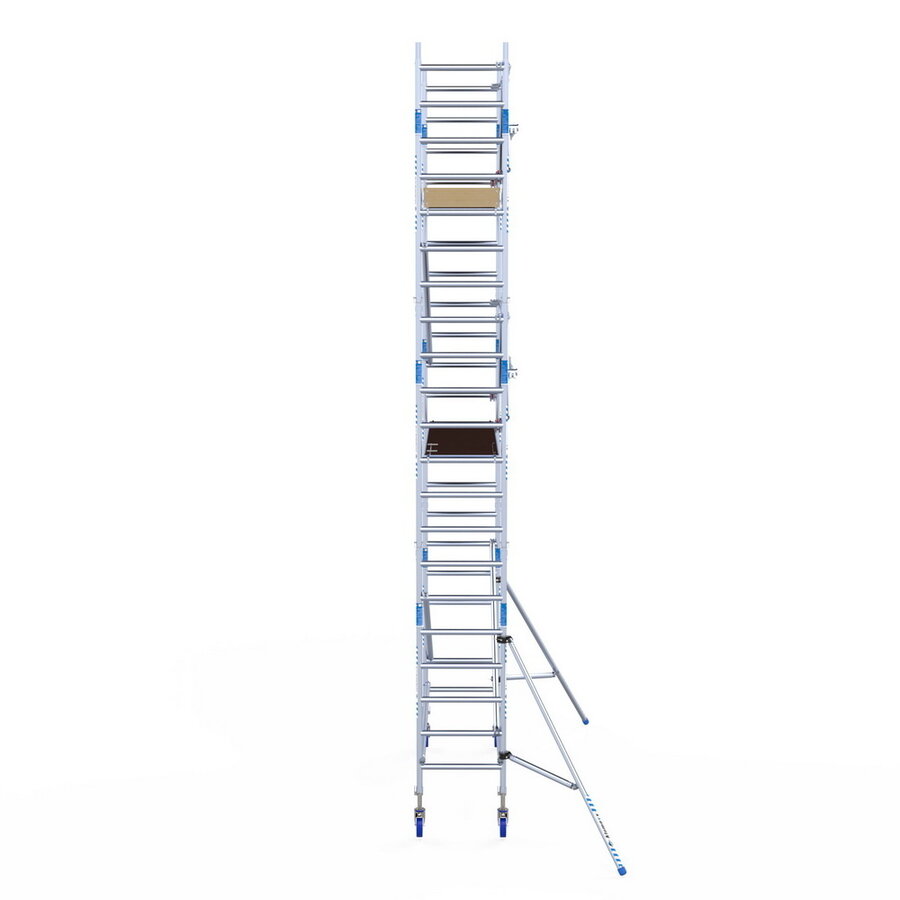 Alumexx Rolsteiger Alumexx Extra 75x250 7,2m werkhoogte tegen de gevel