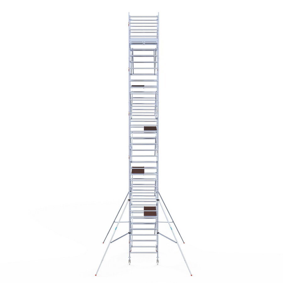 Euroscaffold Rolsteiger Original 135x190 12,2m werkhoogte vrijstaand