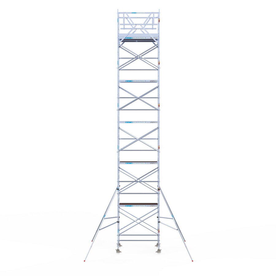 Euroscaffold Rolsteiger Original 135x190 12,2m werkhoogte vrijstaand