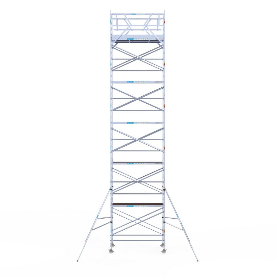 Euroscaffold Rolsteiger Original 135x250 12,2m werkhoogte vrijstaand