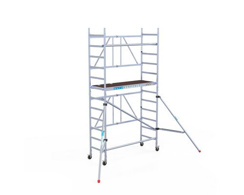 Euroscaffold Kamersteiger met stabilisatoren 4,5m werkhoogte