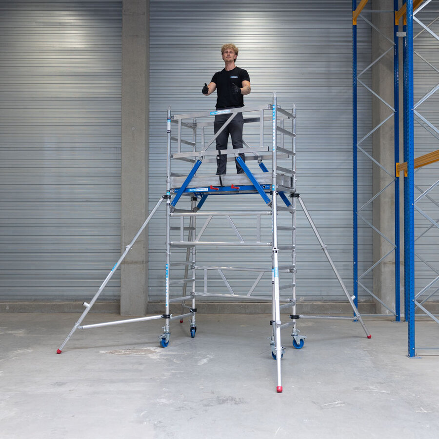 Euroscaffold Rolsteiger ONE XL PRO 75x165 4,2 meter werkhoogte