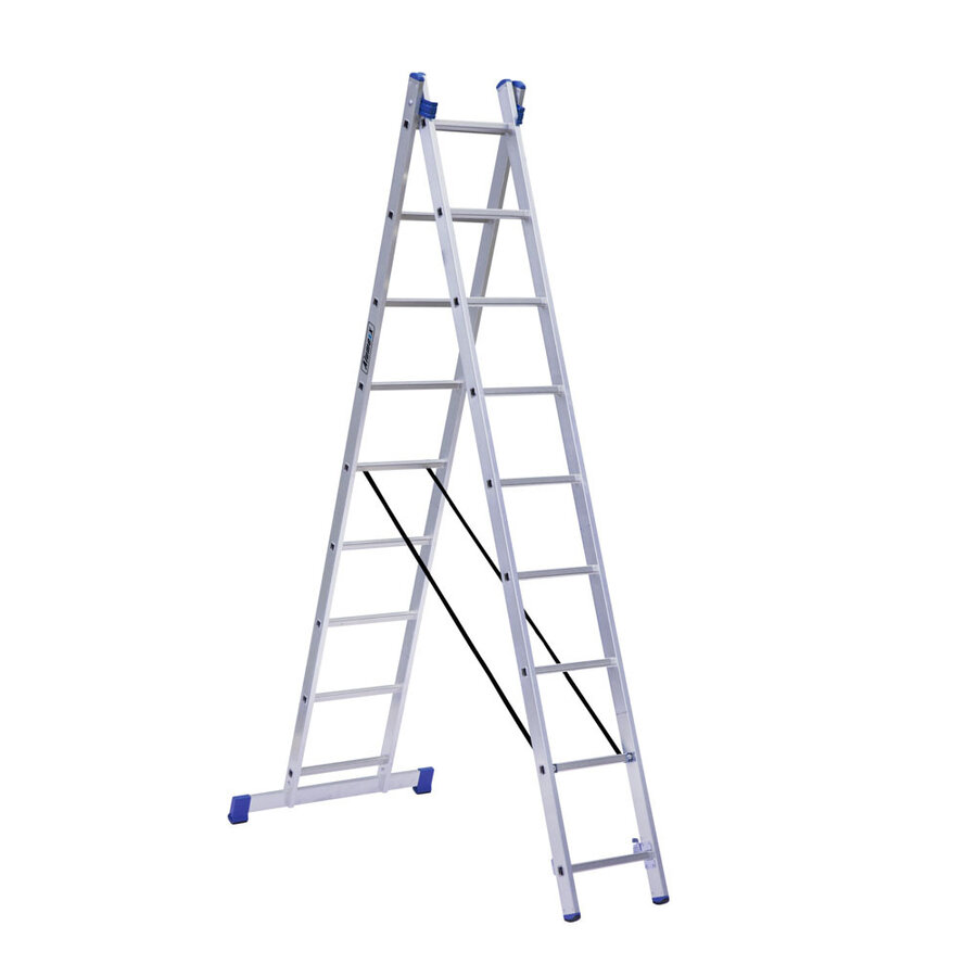 Alumexx Alumexx tweedelige Reformladder 2x9 sporten