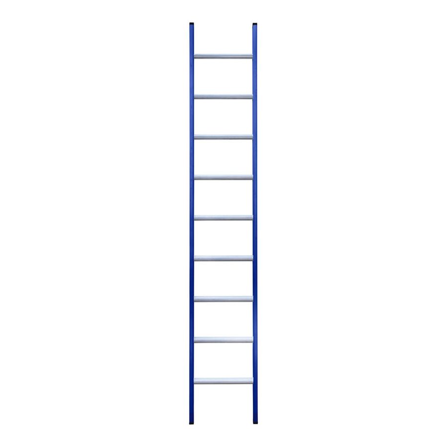 Eurostairs Eurostairs Ladder enkel recht 1x9 sporten BLAUW