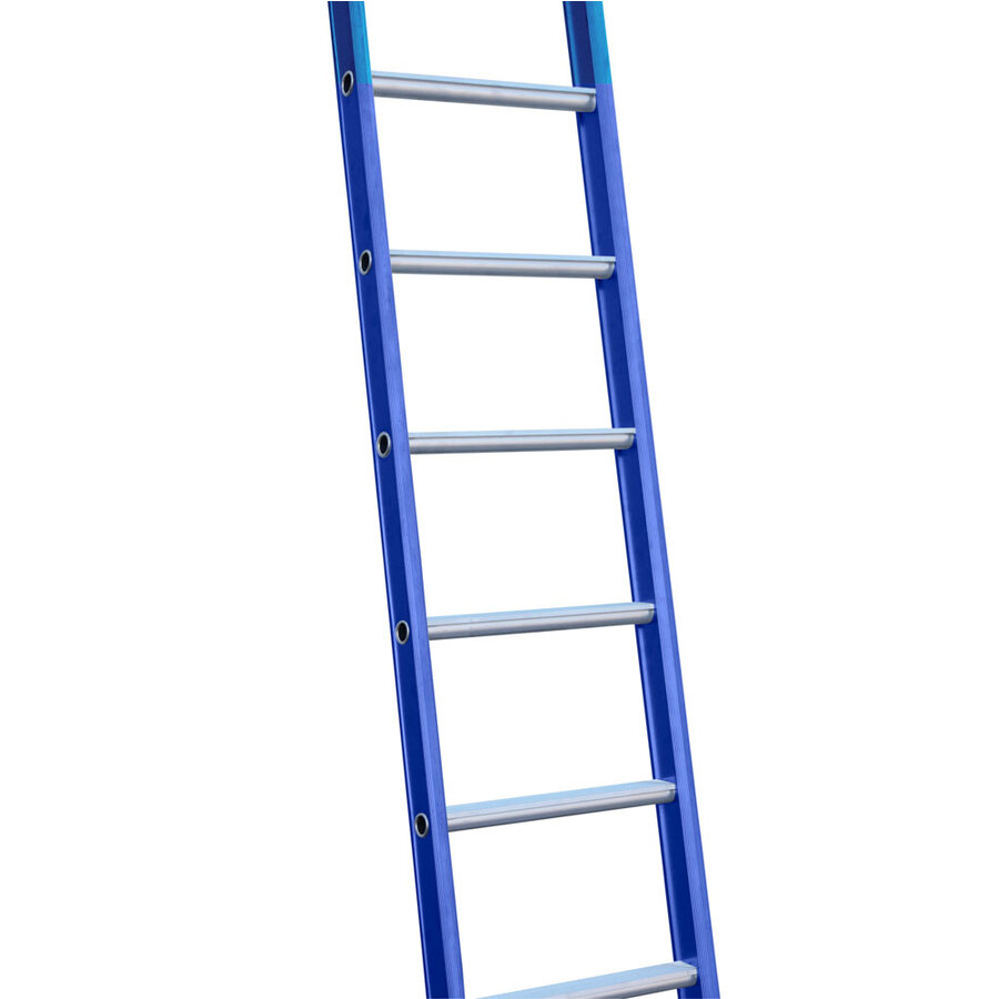 Eurostairs Eurostairs Ladder enkel recht 1x9 sporten BLAUW