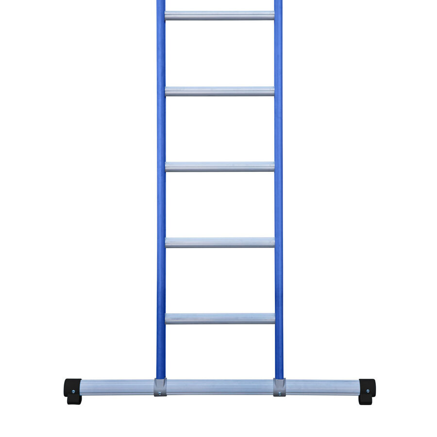 Eurostairs Eurostairs Ladder enkel recht 1x14 sporten BLAUW