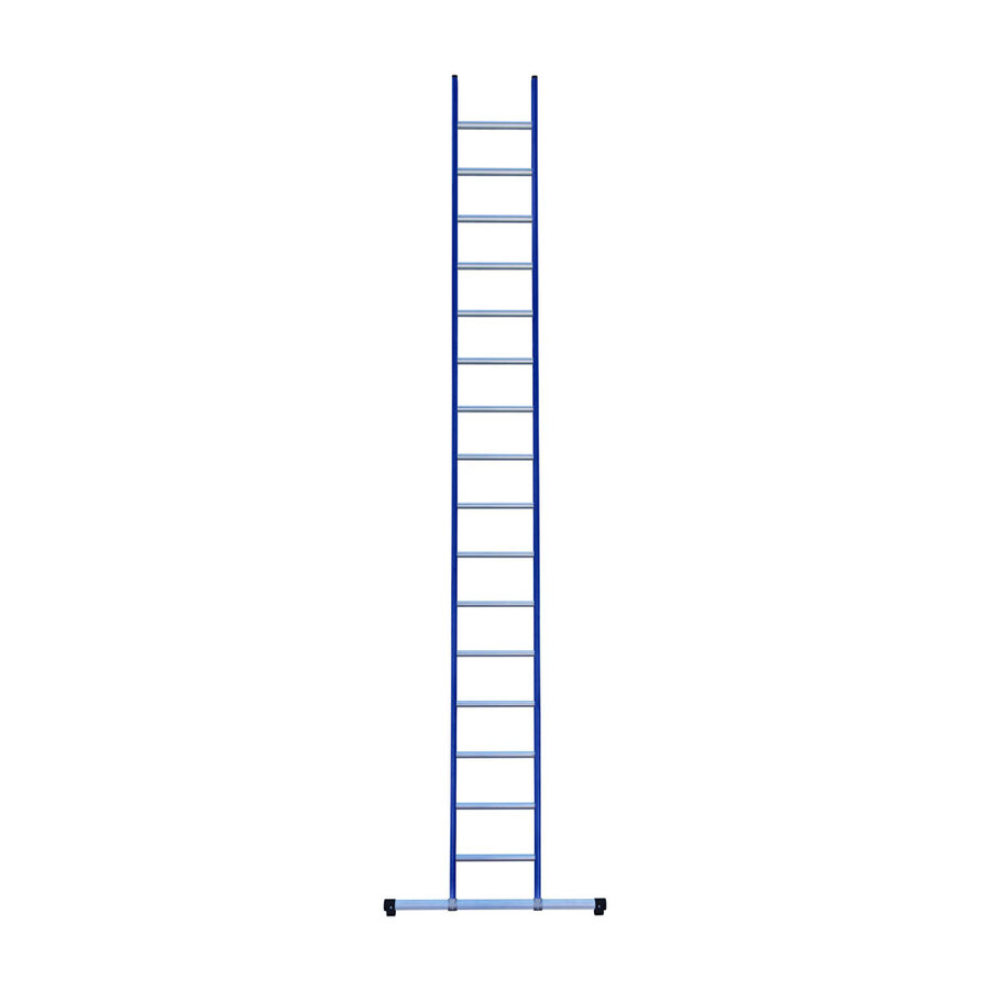 Eurostairs Eurostairs Ladder enkel recht 1x16 sporten BLAUW