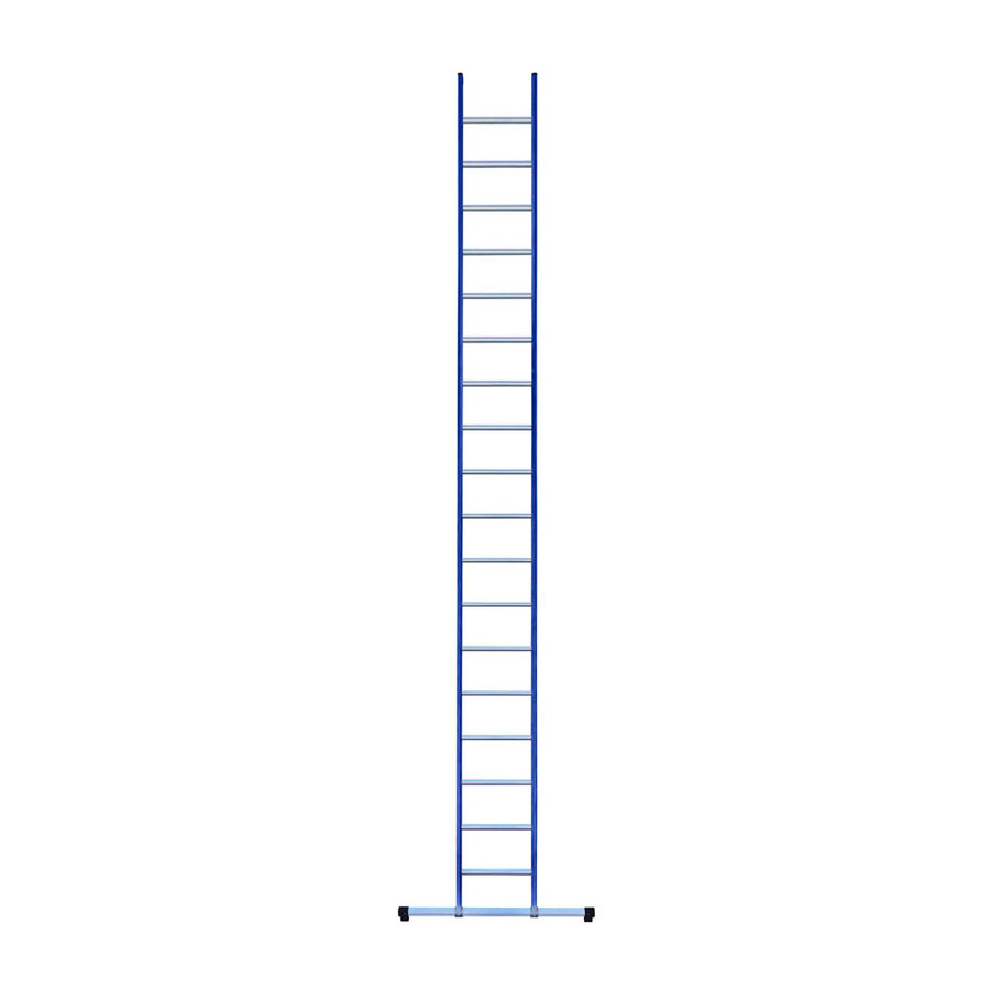 Eurostairs Eurostairs Ladder enkel recht 1x18 sporten BLAUW