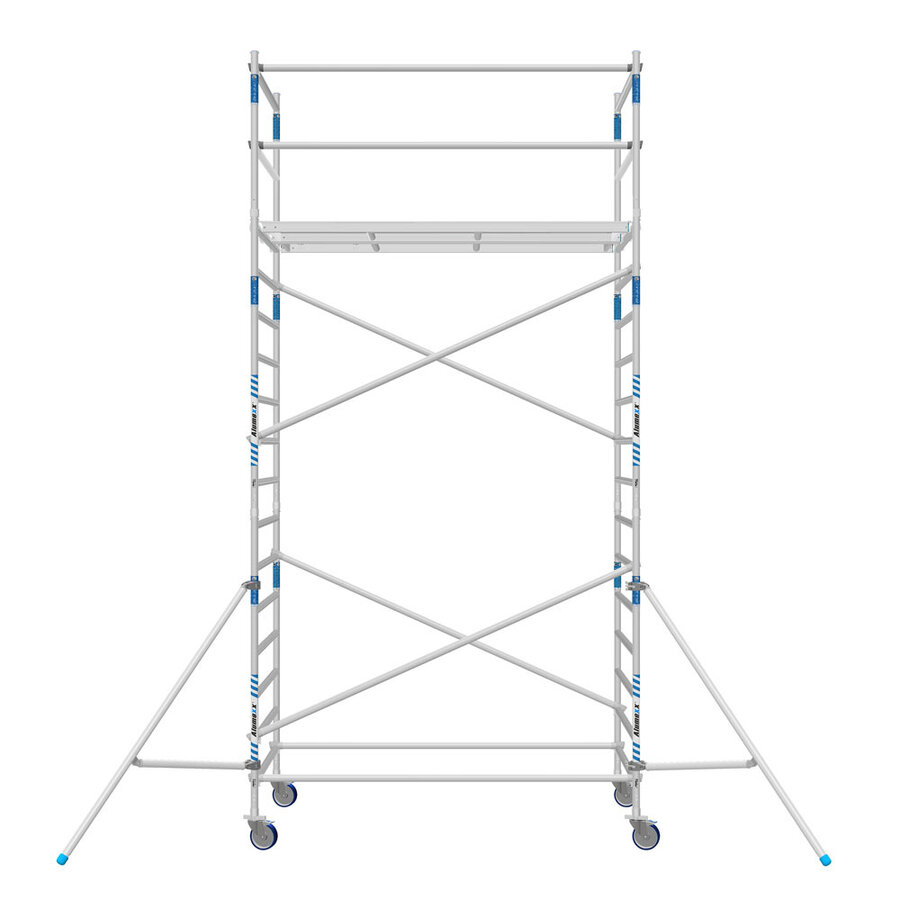 Alumexx Basic Steigerbok + Alumexx Rolsteiger Budget 135x250 6,2m werkhoogte