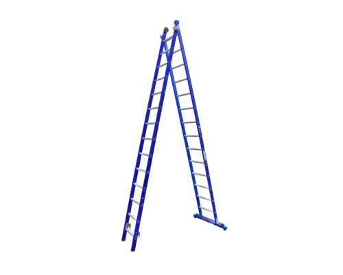 ASC ASC XD Premium Ladder 2x14 recht met stabiliteitsbalk