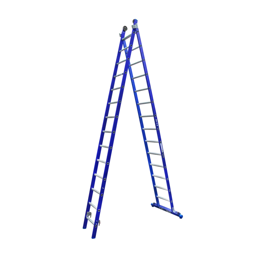 ASC ASC XD Premium Ladder 2x14 recht met stabiliteitsbalk