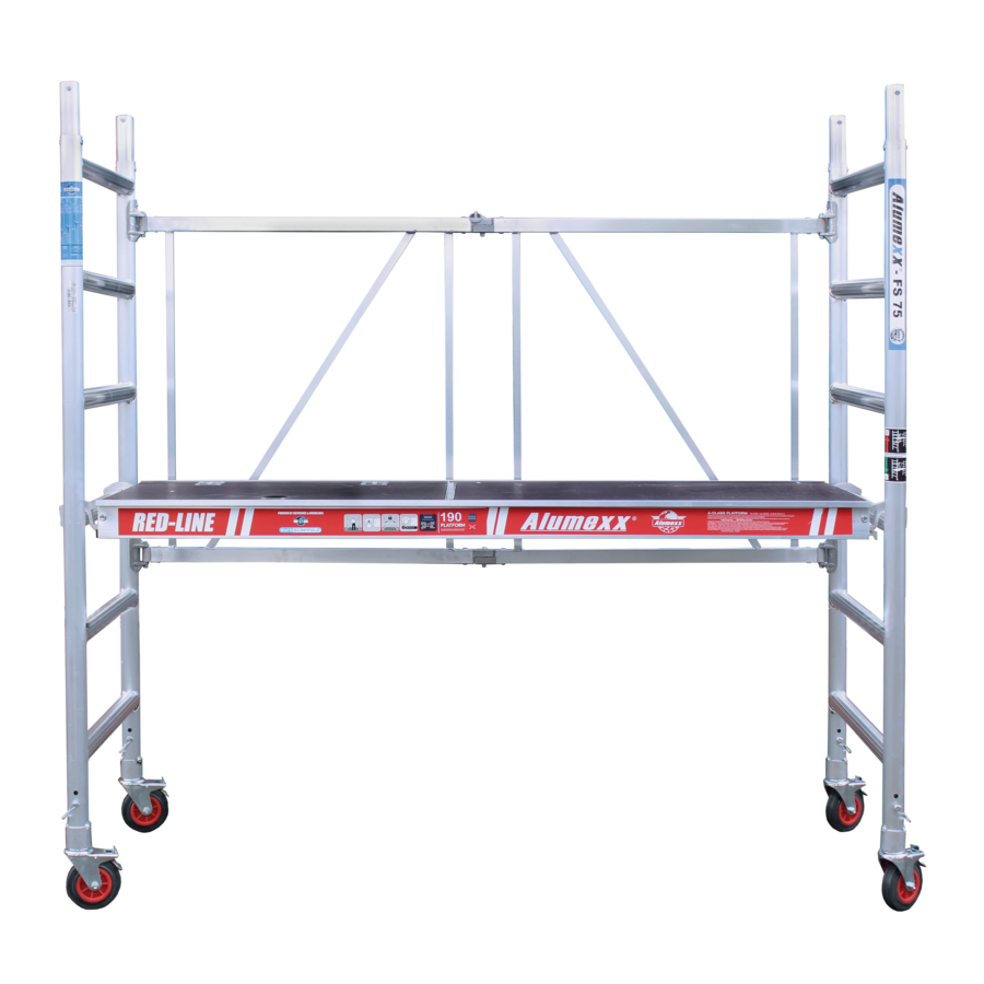 Alumexx Alumexx Redline Kamersteiger 75x190 3m werkhoogte