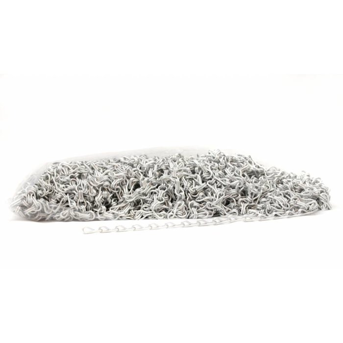 Liso® Aluminium kettinggordijn Ketting zak á 50 meter Satin