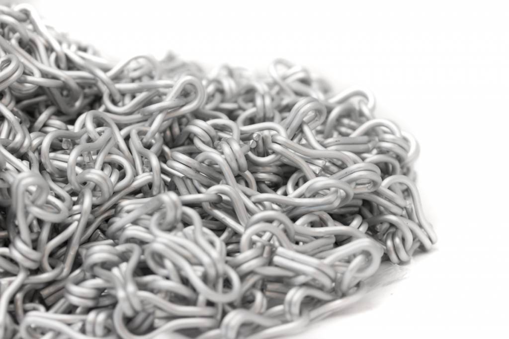 Liso® Aluminium kettinggordijn Aluminium ketting voor Liso® kettinggordijn – Zilver Satin | 50 meter
