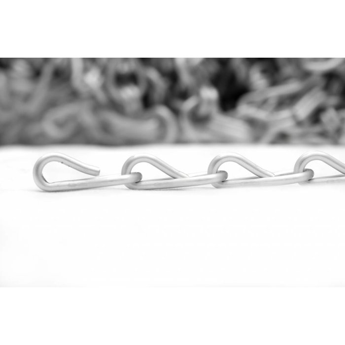 Liso® Aluminium kettinggordijn Ketting zak á 50 meter Satin