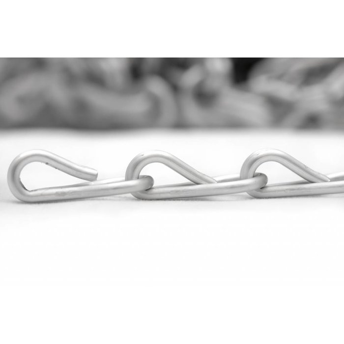 Liso® Aluminium kettinggordijn Aluminium ketting voor Liso® kettinggordijn – Zilver Satin | 50 meter