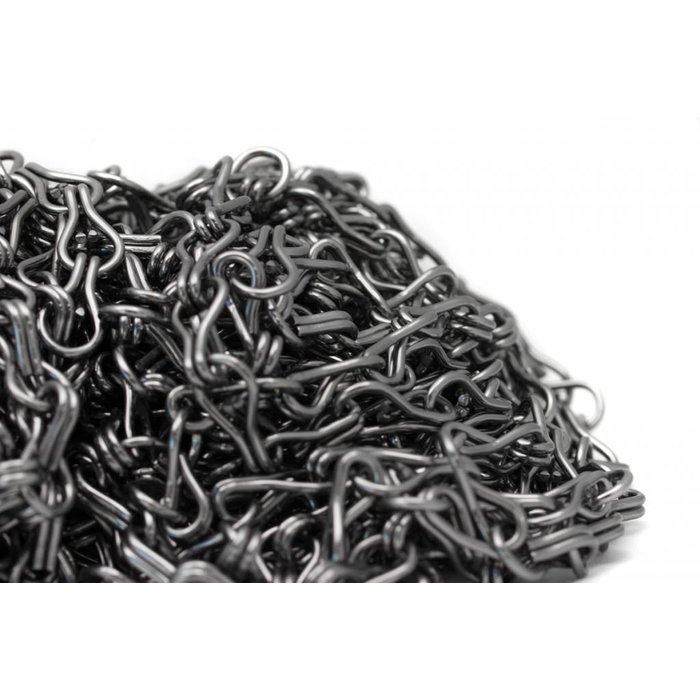 Liso® Aluminium kettinggordijn Ketting zak á 50 meter Grijs