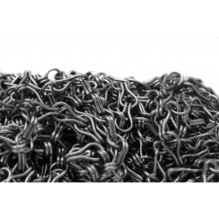 Liso® Aluminium kettinggordijn Ketting zak á 50 meter Grijs